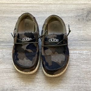 Hey Dude | Wally Toddler Linen Camo
